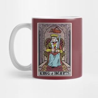 King of Hearts Tarot Card Valentines Day Mug